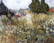 Vincent Van Gogh Mlle.Gachet in Her Garden at Auvers-sur-Oise oil on canvas